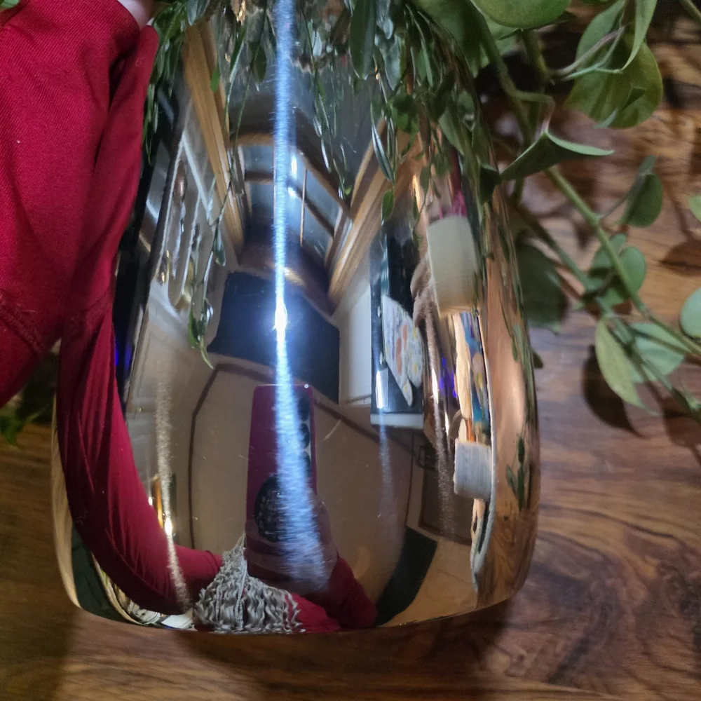 Williams Sonoma Silver Utensil Holder